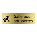 Salle pour poussettes