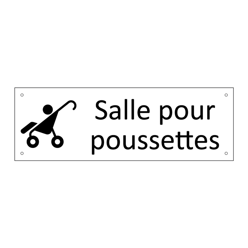 Salle pour poussettes