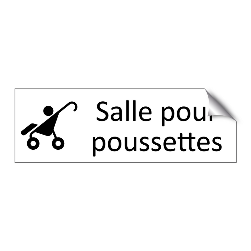 Salle pour poussettes