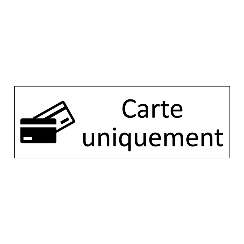 Carte uniquement