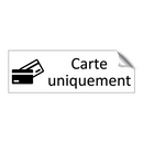 Carte uniquement