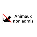 Animaux non admis