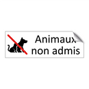 Animaux non admis