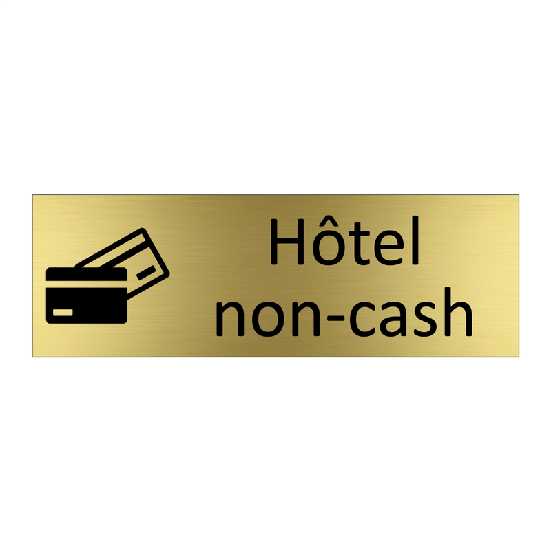 Hôtel non-cash