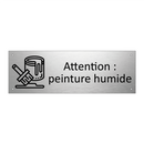 Attention : peinture humide