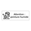 Attention : peinture humide