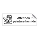 Attention : peinture humide