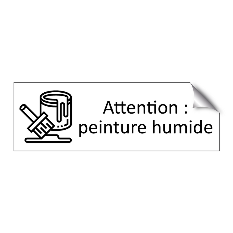 Attention : peinture humide