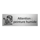 Attention : peinture humide