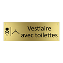 Vestiaire avec toilettes