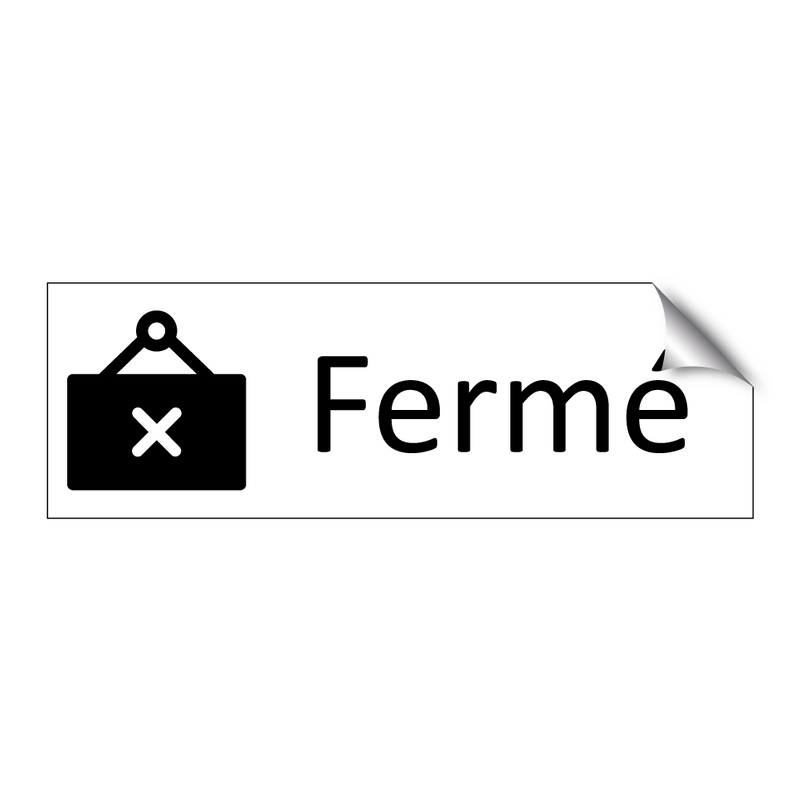 Fermé