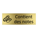Contient des notes