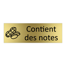Contient des notes