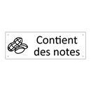 Contient des notes