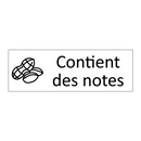 Contient des notes