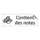 Contient des notes
