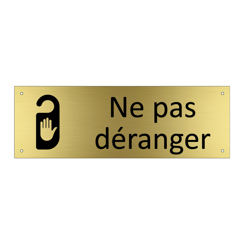 Ne pas déranger