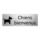 Chiens bienvenus