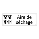Aire de séchage
