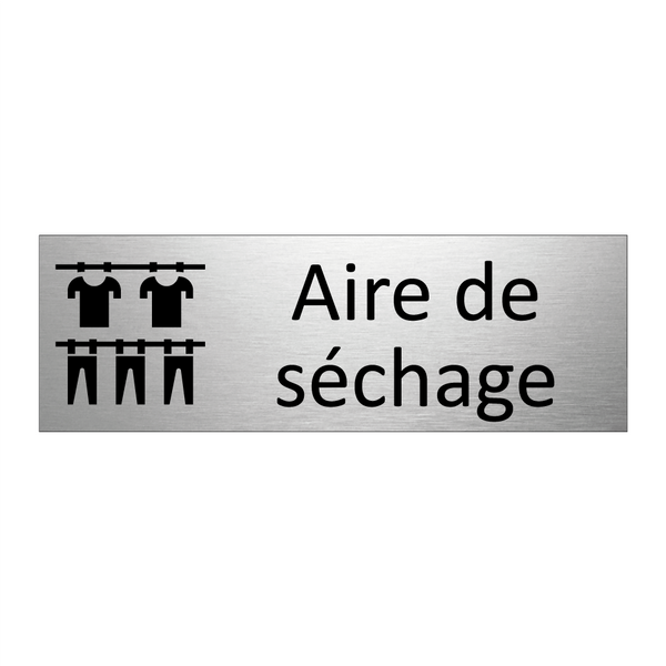 Aire de séchage