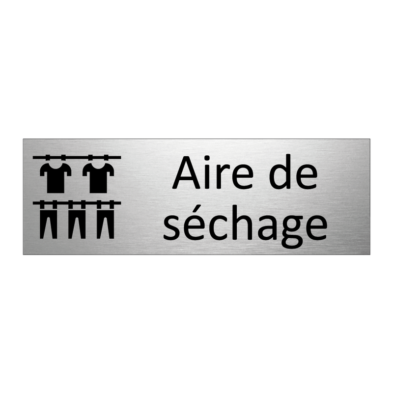 Aire de séchage