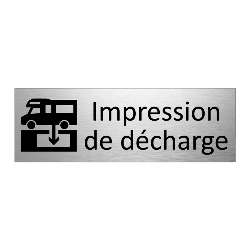Impression de décharge