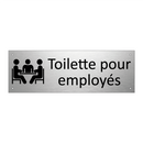Toilette pour employés
