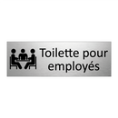 Toilette pour employés