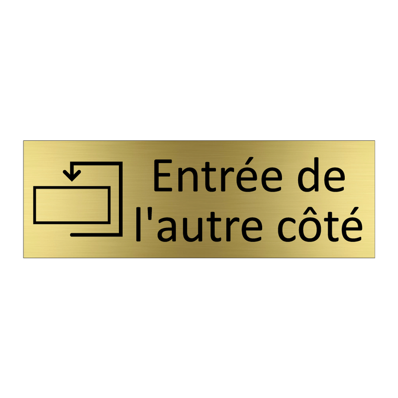 Entrée de l'autre côté