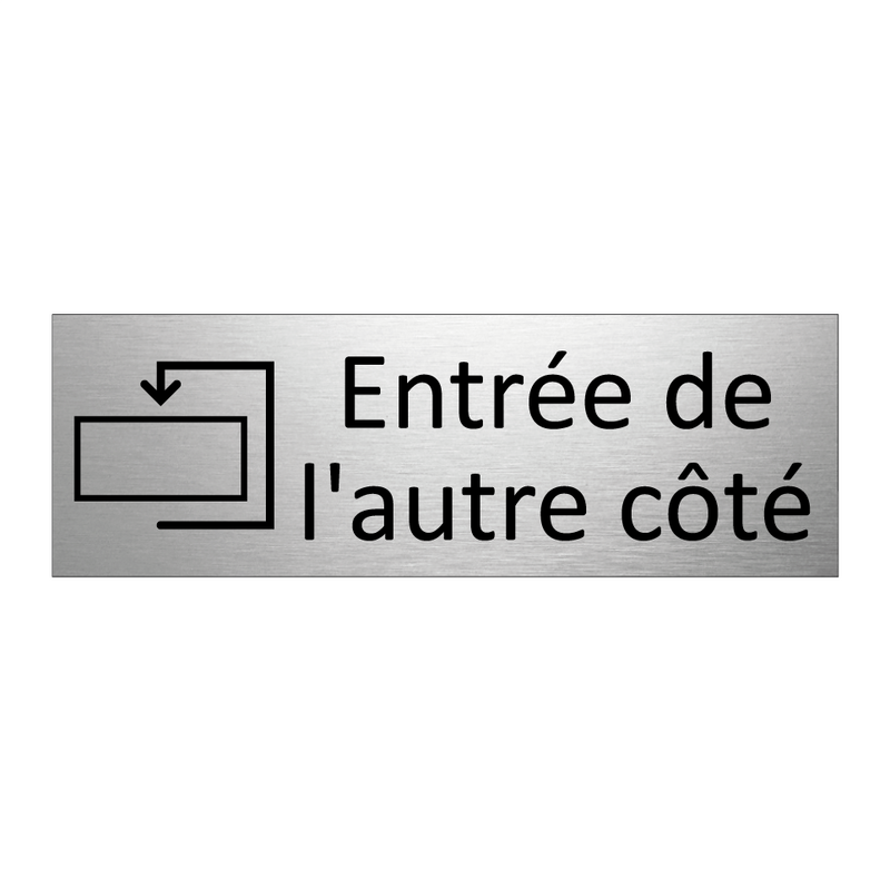 Entrée de l'autre côté