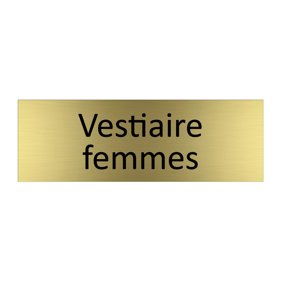 Vestiaire femmes
