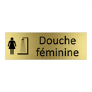 Douche féminine
