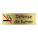 Défense de fumer