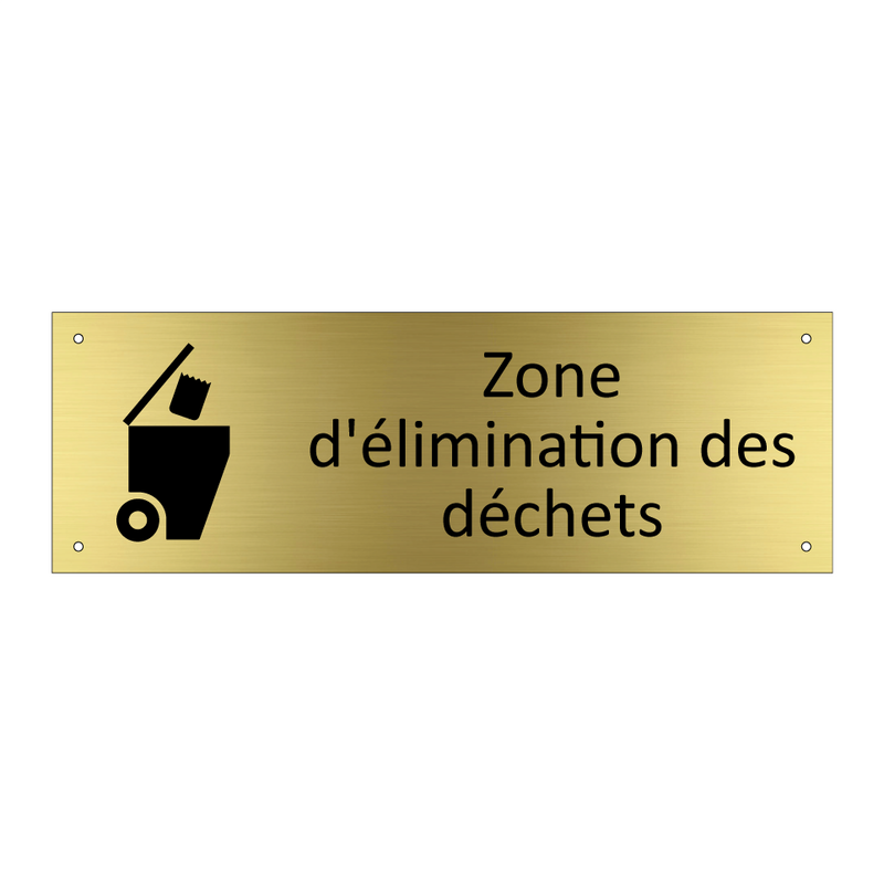 Zone d'élimination des déchets