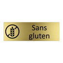 Sans gluten