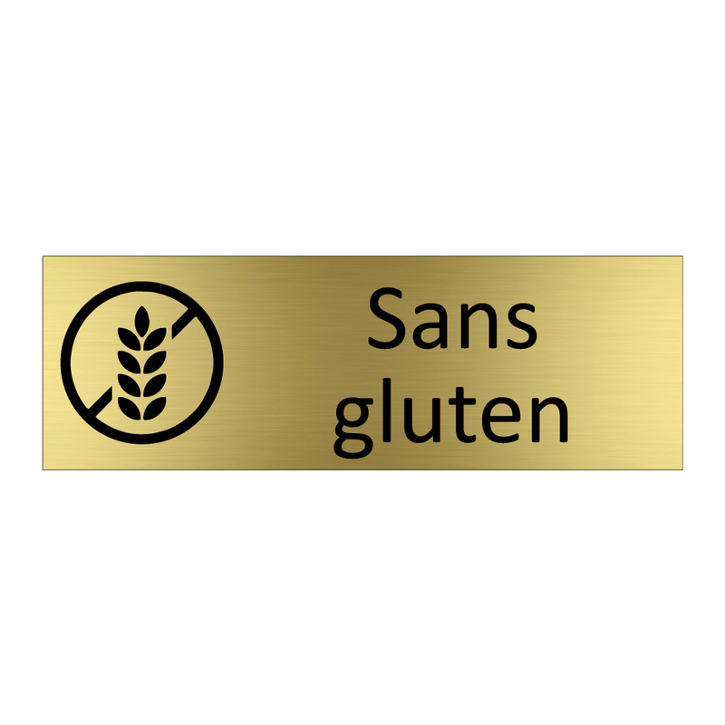 Sans gluten
