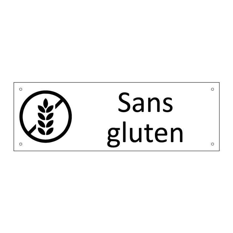 Sans gluten