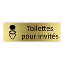 Toilettes pour invités