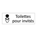 Toilettes pour invités