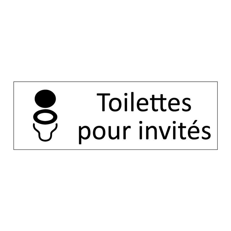 Toilettes pour invités