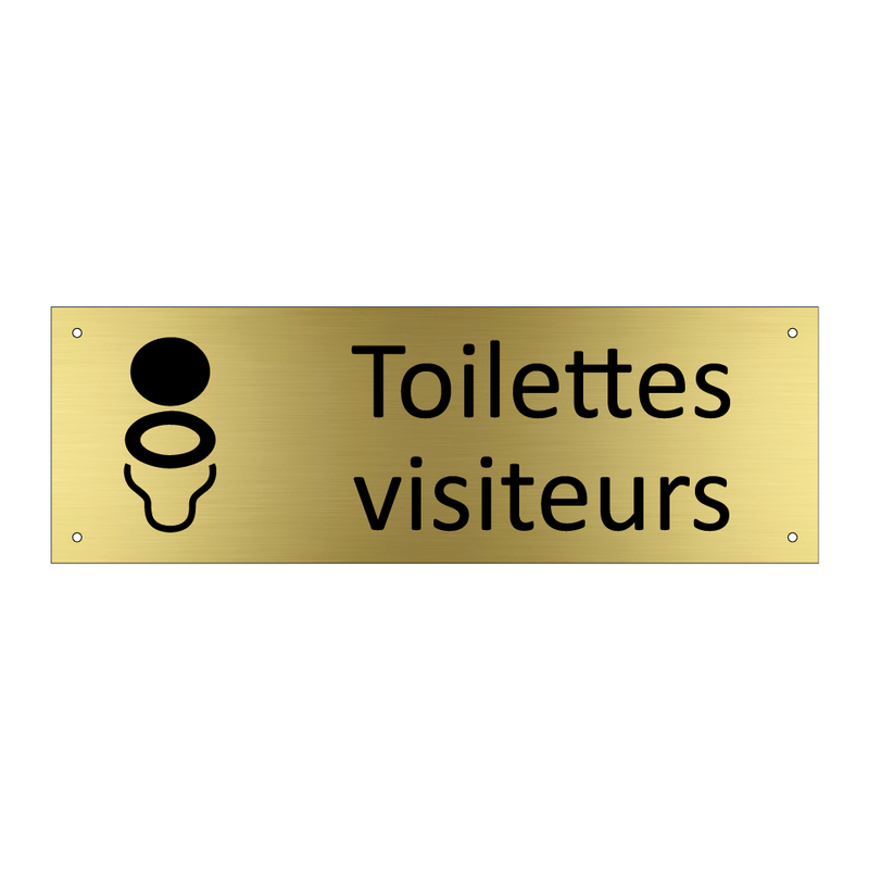 Toilettes visiteurs