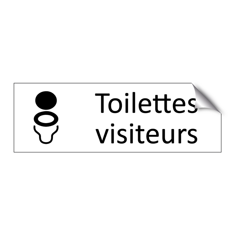 Toilettes visiteurs