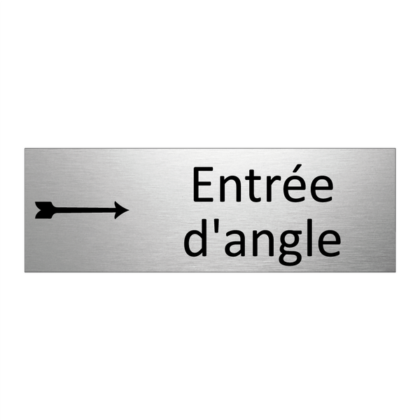 Entrée d'angle