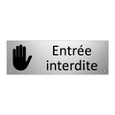Entrée interdite
