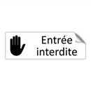 Entrée interdite