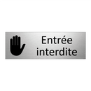 Entrée interdite