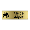 Clé de dépôt