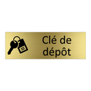 Clé de dépôt