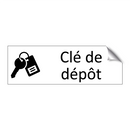 Clé de dépôt