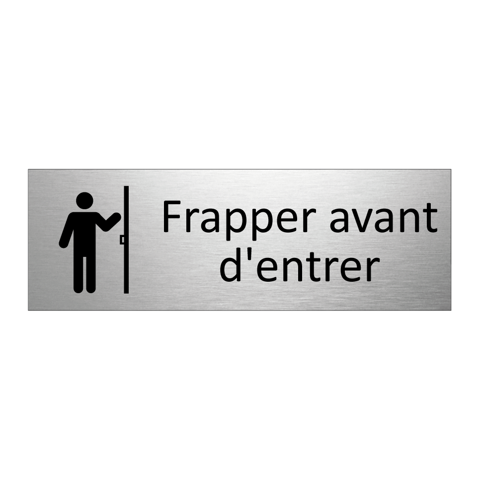 Frapper avant d'entrer